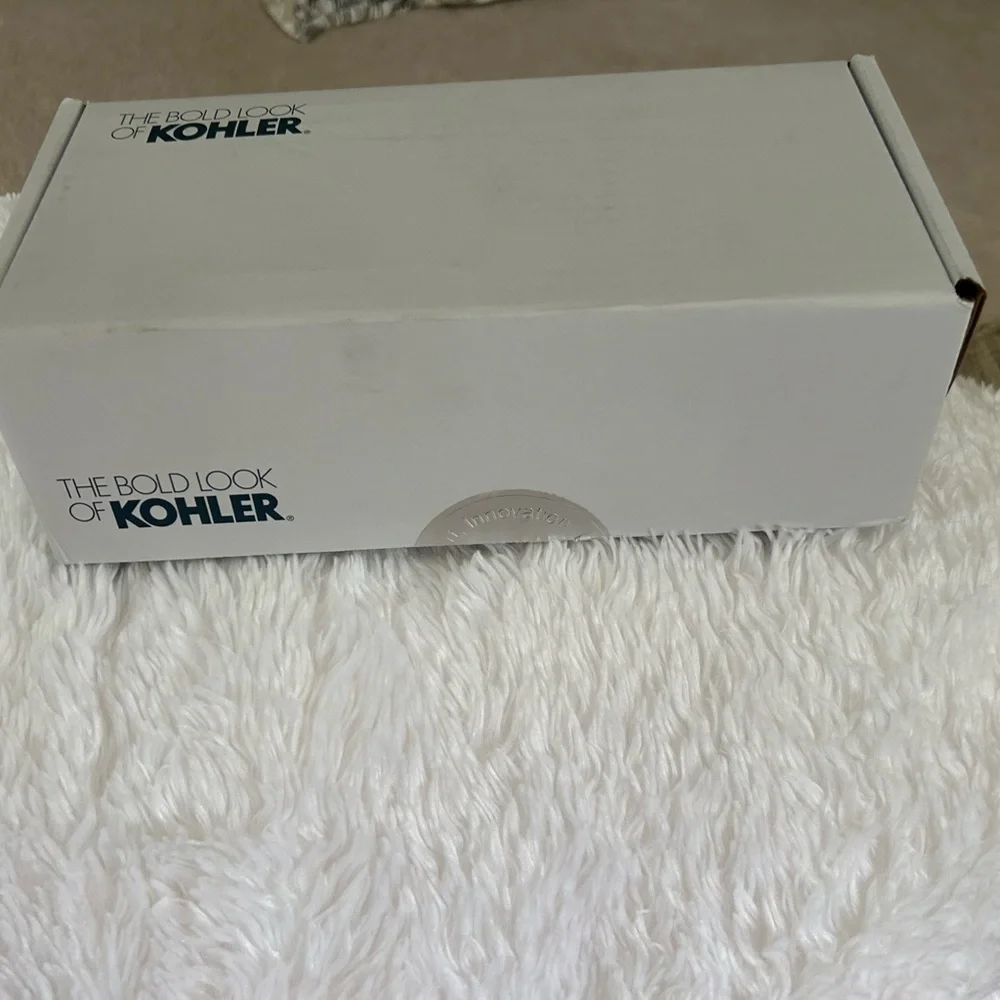 Kohler Riff Collection Toilet Paper Holder. New. Vibrant Polished Nickel Finish.